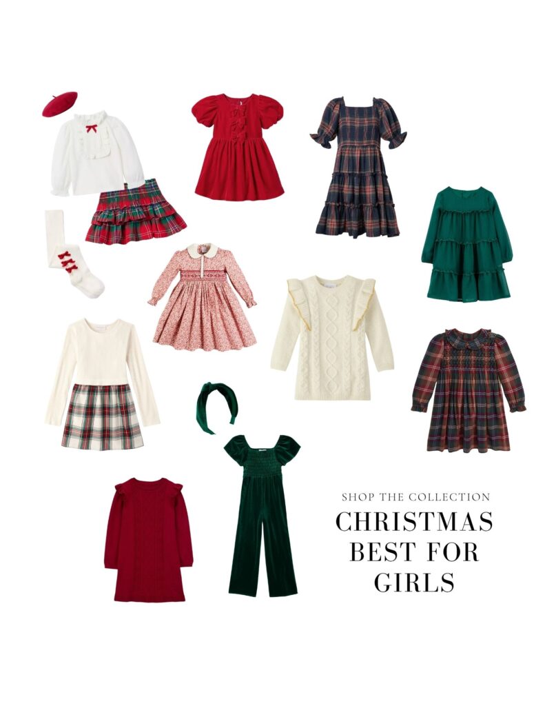 Christmas Photo outfit ideas for girl